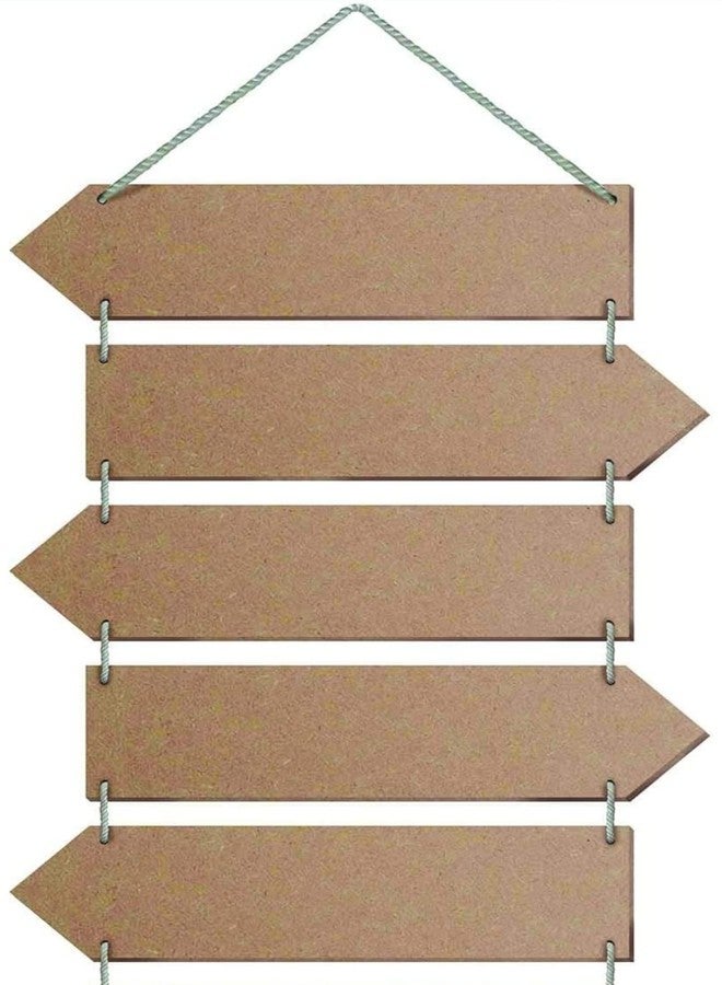 Ormango مجموعة أورمانجو من 6 ألواح خشبية متوسطة الكثافة على شكل أسهم، مثالية للأعمال الفنية والحرفية، وألواح خشبية متوسطة الكثافة مستطيلة الشكل على شكل أسهم للأعمال الحرفية، وقوالب خشبية متوسطة الكثافة يمكنك صنعها بنفسك - Image 4